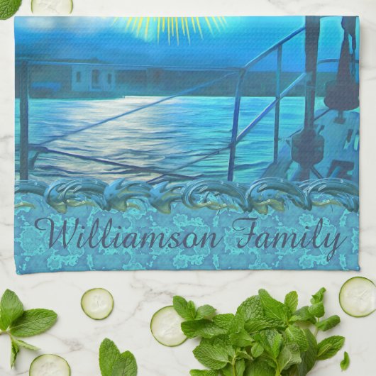 Mein Licht 0916 Geschirrtuch (Gefaltet)