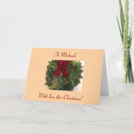 Mein liebender Bruder, frohe Weihnachten Karte