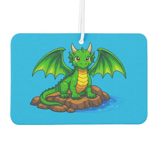 Mein lieber Drache Autolufterfrischer (Rückseite)