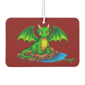 Mein lieber Drache Autolufterfrischer (Vorderseite)