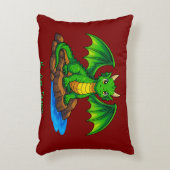 Mein lieber Drache Dekokissen (Vorderseite(Vertikal))