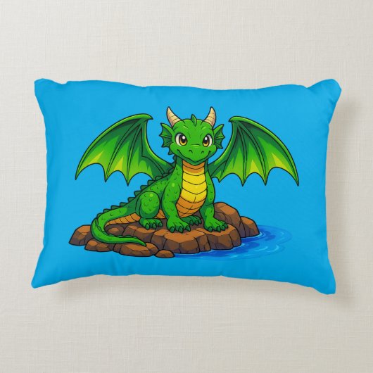 Mein lieber Drache Dekokissen (Rückseite)