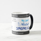 Mein lieber Mister singt Klub - alberne Transl. De Verwandlungstasse (VorderseiteRechts)