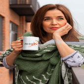 Mein Liebhaber Zweifarbige Tasse