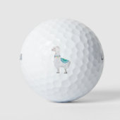 Mein lieblicher Llama Golfball (Vorderseite)