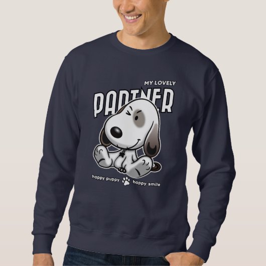 Mein lieblicher Partner | Männer Sweatshirt (Vorderseite)