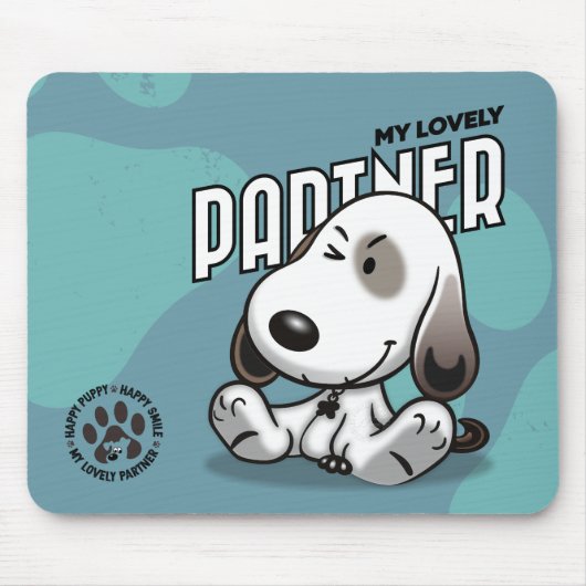 Mein lieblicher Partner | Mousepad (Vorne)