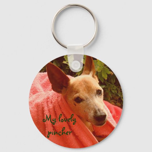 Mein lieblicher Pinsel Schlüsselanhänger (Vorderseite)