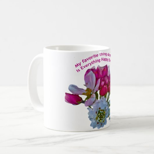 Mein Liebling an dir... Kaffeetasse (Vorderseite Links)