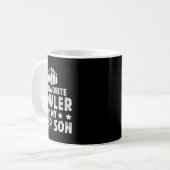Mein Liebling Bowler Stepdad Bowling Stepdad von e Kaffeetasse (Vorderseite Links)