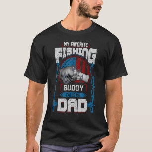 Mein Lieblings-Angelfreund nennt mich Dad Vaterta T-Shirt