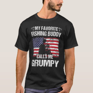 Mein Lieblings-Angelfreund nennt mich mürrischen P T-Shirt