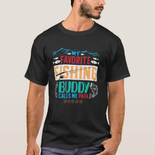 Mein Lieblings-Angelfreund nennt mich PaPa Lustige T-Shirt