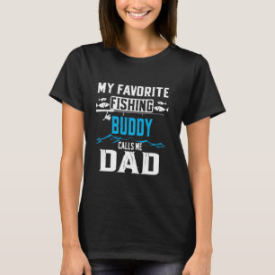Mein Lieblings-Angelfreund nennt mich Papa Lustige T-Shirt
