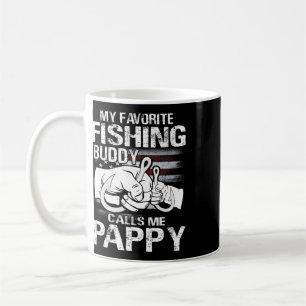 Mein Lieblings-Angelfreund nennt mich Pappy  Kaffeetasse