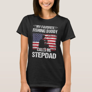 Mein Lieblings-Angelfreund nennt mich Stiefvater-F T-Shirt