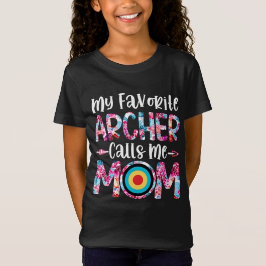 Mein Lieblings-Archer nennt mich Mama T-Shirt (Vorderseite)