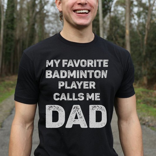 Mein Lieblings-Badminton-Player ruft mich Vater Vi T-Shirt