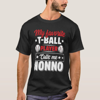Mein Lieblings-Ball-Spieler nennt mich Nonno Niedl T-Shirt