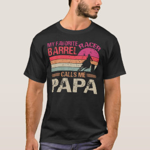 Mein Lieblings-Barrel-Racer nennt mich Papa Vintag T-Shirt