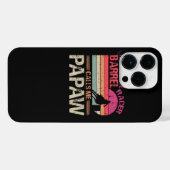 Mein Lieblings-Barrel-Racer nennt mich Papaw Vinta iPhone Hülle (Rückseite (Horizontal))