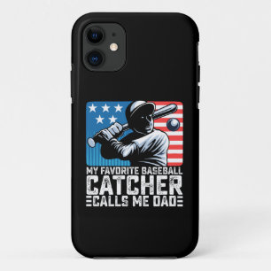 Mein Lieblings-Baseball-Catcher nennt mich Vater Case-Mate iPhone Hülle
