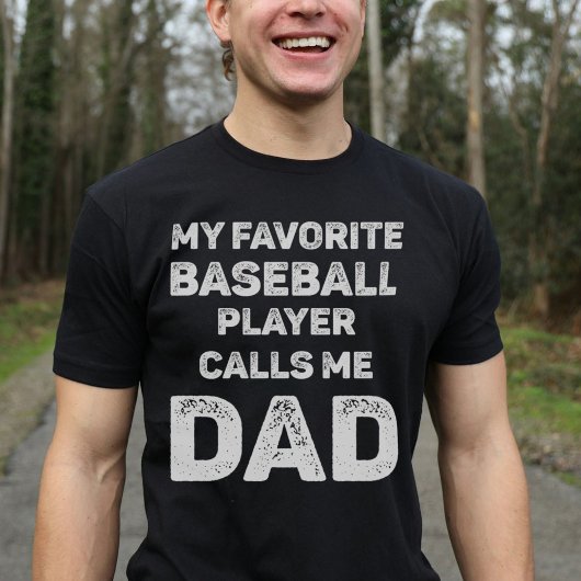 Mein Lieblings-Baseball-Player ruft mich Vater Vin T-Shirt