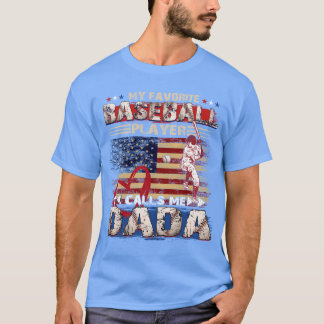 Mein Lieblings-Baseball-Spieler nennt mich DaDa T-Shirt