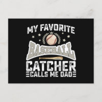 Mein Lieblings-Baseballfänger nennt mich Dad Vater