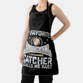 Mein Lieblings-Baseballfänger nennt mich Vater Vat Schürze (InSitu)