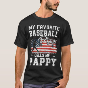 Mein Lieblings-Baseballspieler appelliert an Ameri T-Shirt