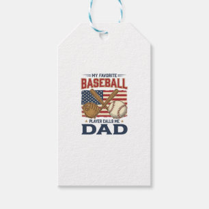 Mein Lieblings-Baseballspieler nennt mich Papa Vin Geschenkanhänger
