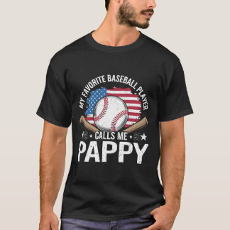 Mein Lieblings-Baseballspieler nennt mich Pappy US T-Shirt