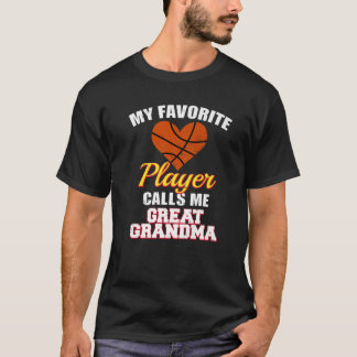 Mein Lieblings-Basketball-Spieler nennt mich Große T-Shirt