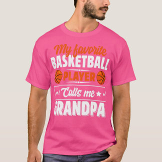 Mein Lieblings-Basketball-Spieler nennt mich Opa C T-Shirt