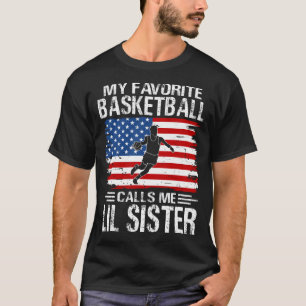 Mein Lieblings-Basketball-Spieler ruft mich LIL SI T-Shirt