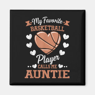 Mein Lieblings-Basketball-Spieler ruft mich Tantch Magnet