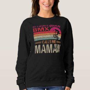 Mein Lieblings-Bmx-Rider nennt mich Mamaw Vintag Sweatshirt