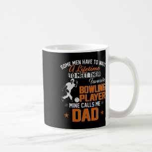 Mein Lieblings-Bowling-Player nennt mir Vater-Gesc Kaffeetasse