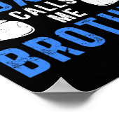 Mein Lieblings-Boxer nennt mich Bruder Boxbrother Poster (Ecke)