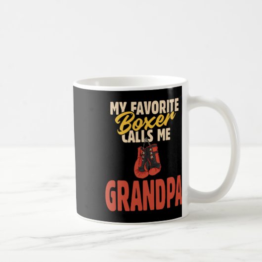 Mein Lieblings-Boxer nennt mich Opa Kaffeetasse (Rechts)