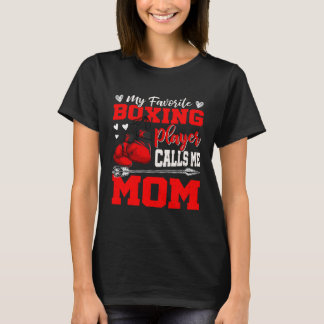 Mein Lieblings-Boxspieler nennt mich Mama Niedlich T-Shirt