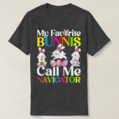 Mein Lieblings-Bunny nennt mich Seefahrer Ostern T-Shirt (Design vorne)