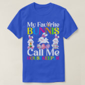 Mein Lieblings-Bunny nennt mir Housekeeper Ostern T-Shirt (Design vorne)