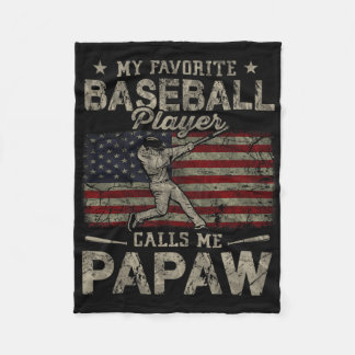 Mein Lieblings-Bysebyll-Player ruft mich Papaw Fat Fleecedecke