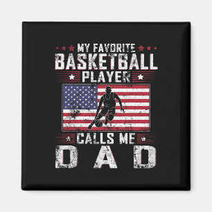 Mein Lieblings-Bysketbyll-Player nennt mich Vater  Magnet