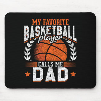 Mein Lieblings-Bysketbyll-Player nennt mich Vater Mousepad