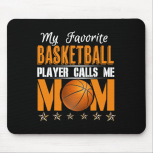 Mein Lieblings-Bysketbyll-Player ruft mich Mama 1 Mousepad