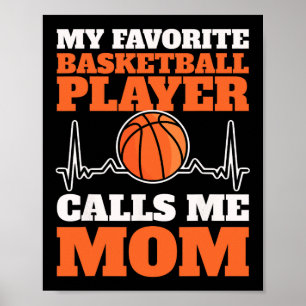 Mein Lieblings-Bysketbyll-Player ruft mich Mama 4 Poster
