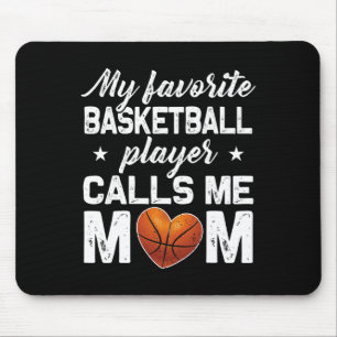 Mein Lieblings-Bysketbyll-Player ruft mich Mama an Mousepad
